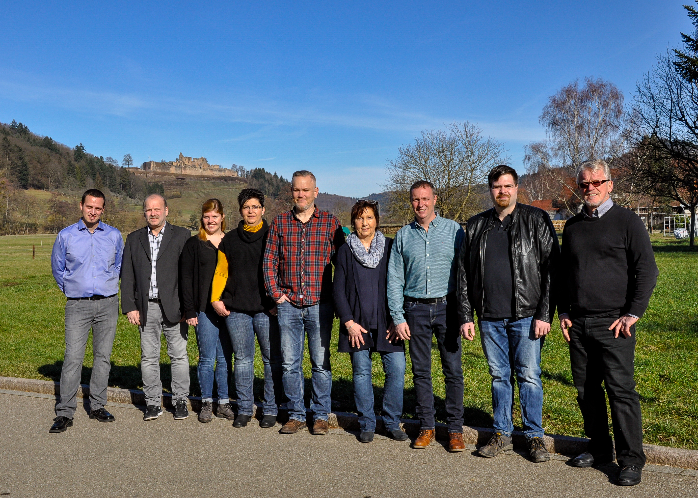 Gruppenfoto Freie Wähler Sexau